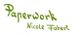Text "Paperwork Nicole Fabert" in grüner Schrift auf weißem Hintergrund.