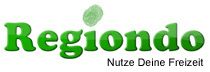 Logo von "Regiondo" in Grün mit dem Slogan "Nutze Deine Freizeit" darunter.