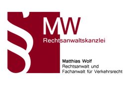 Logo von MW Rechtsanwaltskanzlei, spezialisierter Anwalt für Verkehrsrecht.