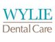 "WYLIE Dental Care logo with teal and brown text on a white background."