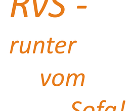 RVS - runter vom Sofa! Logo