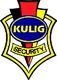 Emblem von Kulig Security in Gelb mit Rot-Schwarz-Gelb-Design.