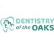Logo of "Dentistry of the Oaks" with a tooth and oak leaf design.