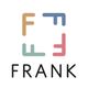 Logo mit vier bunten Buchstaben "F" und dem Schriftzug "FRANK" darunter.