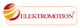 Logo mit roter und oranger Kugel links, Text "ELEKTROMOTION" in Rot daneben.