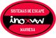 Logo ovalado rojo y negro con el texto: "Sistemas de Escape Inoxman Manresa".