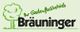 Logo mit Baumzeichnung, Text: "Ihr Gartenfachbetrieb Bräuninger."