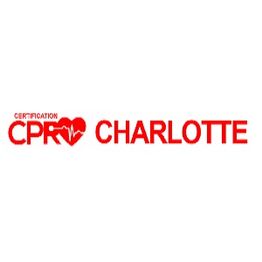 CPR Certification Charlotte logo with a heart and heartbeat design.
