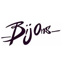 Tekst "Bij Ons" in sierlijke letters op witte achtergrond.