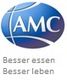AMC-Logo mit Slogan "Besser essen, besser leben" darunter.
