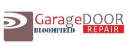 Logo with the text "Garage Repair" and a stylized garage door graphic on the left.