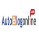 Auto Blog Online logo with ".com" in a speech bubble.