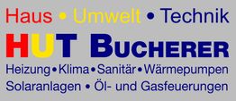 Haus Umwelt Technik Bucherer Logo, Dienstleistungen: Heizung, Klima, Sanitär, Solar, Öl, Gas.
