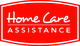 Red logo with white text reading "Home Care Assistance."