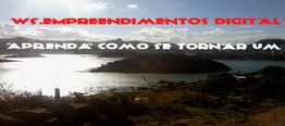 Paisagem com texto: "WS Empreendimentos Digital, aprenda como se tornar um".