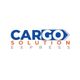Logo of "Cargo Solution Express" with blue and orange text and an arrow design.