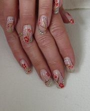 Exclusive NailArt, Mohnblüten