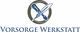 Logo mit Stift und Hammer in einem Kreis, darunter der Text "Vorsorge Werkstatt".