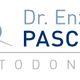 Logo di uno studio ortodontico con il nome "Dr. Enzo Pasciuti Ortodonzia".