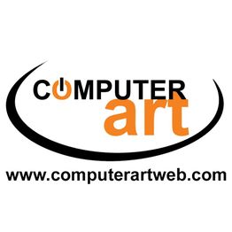 Logo di "Computer Art" con www.computerartweb.com in sottofondo.