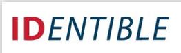 Logo mit dem Text "IDENTIBLE", wobei "ID" in Rot und "ENTIBLE" in Blau geschrieben ist.
