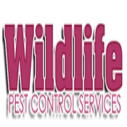 Bold text: "Wildlife". Below: "Pest Control Services".