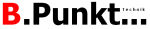 Logo mit rotem "B.Punkt" und kleinem Text "Technik" daneben.