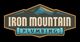 Logo featuring a mountain with the text "Iron Mountain Plumbing" on a black background.