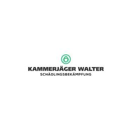 Logo von Kammerjäger Walter mit dem Text "Schädlingsbekämpfung" darunter.