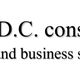 Logo di E.D.C. Consulting con testo: "people and business solutions" e simbolo di una bussola.