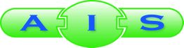 Logo mit den Buchstaben A, I, S in Blau auf grünem Hintergrund.
