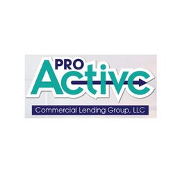 Text logo: "PROActive Commercial Lending Group, LLC" in teal and blue.
