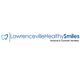 Logo of Lawrenceville Healthy Smiles, General & Cosmetic Dentistry with a tooth icon.