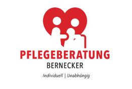 Logo mit Herz, Pflegeberatung Bernecker, individuell, unabhängig.