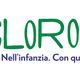 Disegno di casa colorato e scritta "CLOROFILLA. Nell’infanzia. Con qualità. Per educare."