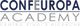 Logo di Confeuropa Academy, Centro Studi e Ricerche, scritte in blu e grigio.