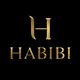Golden "H" and "Habibi" text on a black background.