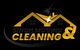 Logo with two yellow houses and text: "Singh Moving & Cleaning" on a black background.