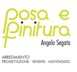Documento promozionale per "Posa e Pinitura" di Angelo Segata: Arredamento, Progettazione, Vendita.