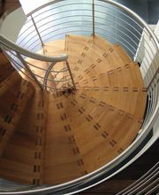 Faltwerktreppe Wendeltreppe Detail