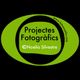 Logotipo verde y negro con texto: "Projectes Fotogràfics - Noelia Silvestre". Dirección web incluida.