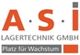Logo von A-S-I Lagertechnik GmbH, Text: "Platz für Wachstum", mit orangem und grauem Design.