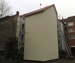 Wärmedämmung mit Putzbeschichtung