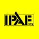 Gelb-schwarzes IPAF-Logo mit Website-Adresse "IPAF.org" darunter.