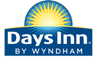 Days Inn by Wyndham logo with a stylized rising sun.