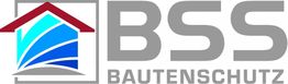 Logo von BSS Bautenschutz mit einem stilisierten Haus in Blau und Rot.