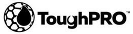 ToughPRO logo with a hexagonal design and droplet on the left.