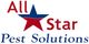 Logo of All Star Pest Solutions with a red and blue star between "All" and "Star".