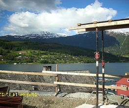 Bau von Appartements mit Panoramablick