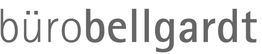 Textlogo mit dem Wort "bürobellgardt" in grauer Schrift auf weißem Hintergrund.